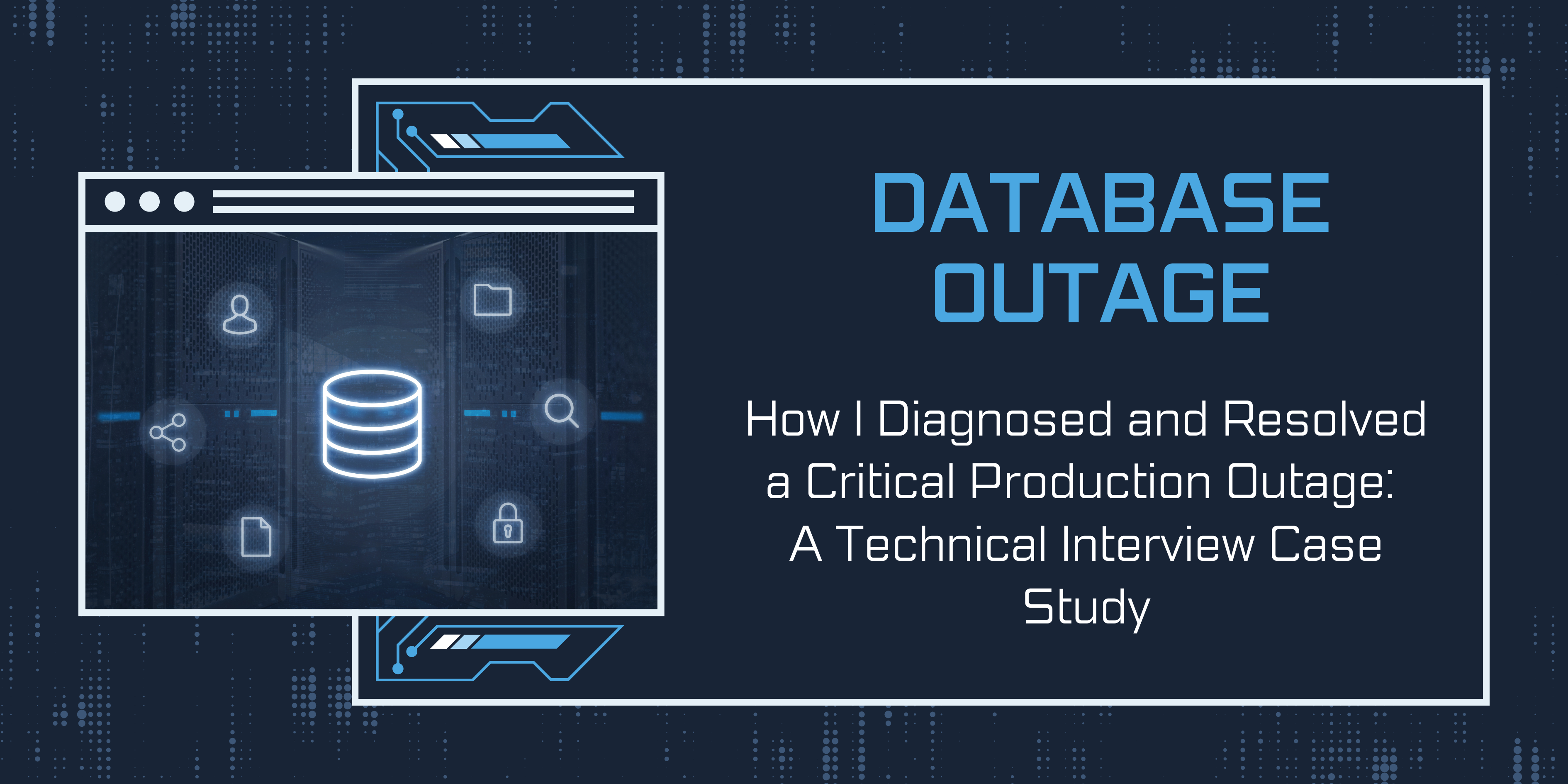 How I Diagnosed and Resolved a Critical Production Outage: A Technical Interview Case Study